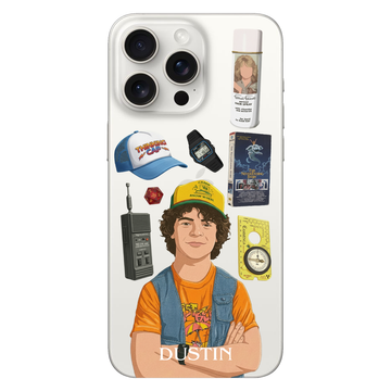 Чехол Stranger Things Dustin для iPhone 15 Pro 4942 фото
