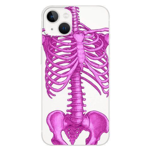 Чохол Pink Skeleton для iPhone 13 110149 фото