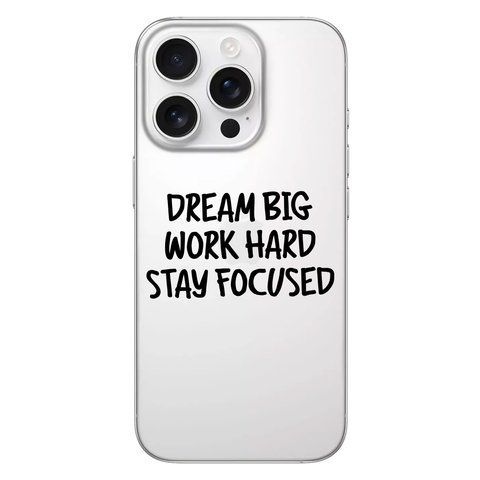 Чохол Dream big для iPhone 16 Pro 108429 фото