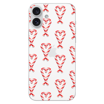 Чехол Candy Cane для iPhone 16 4203 фото