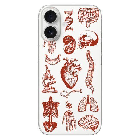 Чохол Red Anatomy для iPhone 16 110001 фото