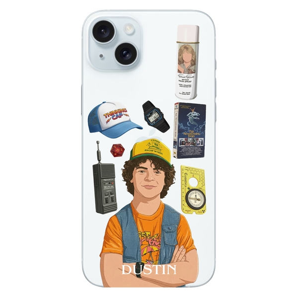Чехол Stranger Things Dustin для iPhone 15 Plus 4946 фото