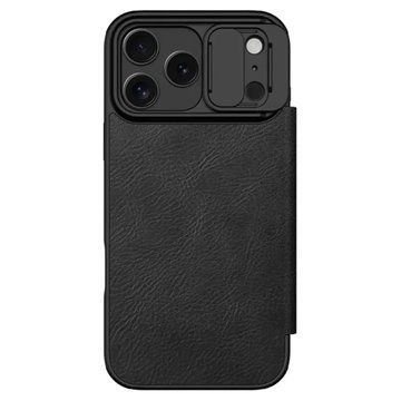 Кожаный чехол-книжка Nillkin Qin Pro Camshield для Apple iPhone 17 Pro 3732 фото