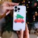 Чохол Новорічне Авто для iPhone 15 Plus 3975 фото 2