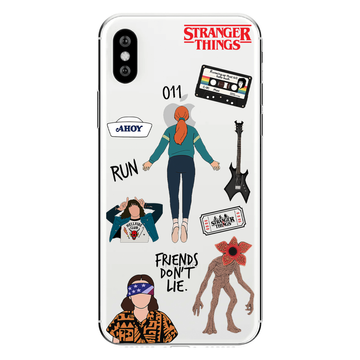 Чехол Stranger Things для iPhone X / iPhone XS 3125 фото