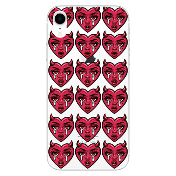 Чехол Devil Heart для iPhone XR 1606 фото