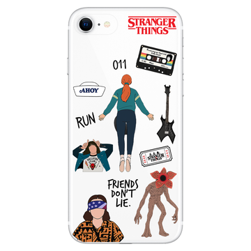 Чехол Stranger Things для iPhone SE 3 2022 / iPhone SE 2 2020 / iPhone 7 / iPhone 8 3133 фото