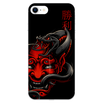 Чехол Маска Самурая для iPhone SE 3 2022 / iPhone SE 2 2020 / iPhone 7 / iPhone 8 1165 фото