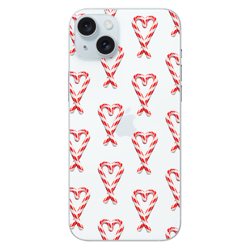 Чехол Candy Cane для iPhone 15 4219 фото