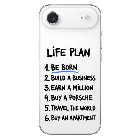 Чохол Life plan для iPhone Air 108517 фото