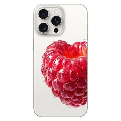 Чохол Sweet Raspberry для iPhone 15 Pro Max 8652 фото
