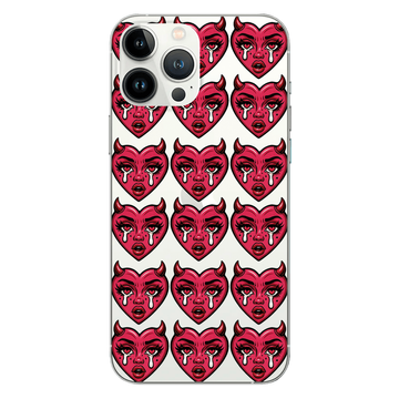 Чехол Devil Heart для iPhone 13 Pro 1562 фото