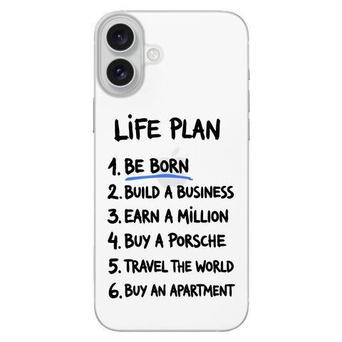 Чохол Life plan для iPhone 17 108521 фото
