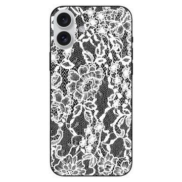 Чехол Lace Bouquet для iPhone 16 Plus 5742 фото