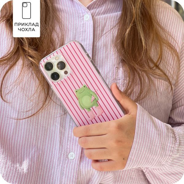 Чохол Pink Frog для iPhone 18 Pro Max 104659 фото