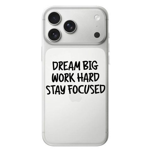 Чехол Dream big для iPhone 17 Pro Max 108405 фото
