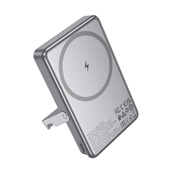 Портативний ЗП Power Bank Hoco Q36A Sunlight magnetic suction+holder PD20W з БЗП 10000 mAh 76877 фото