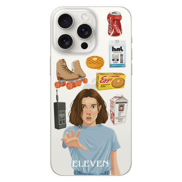 Чехол Stranger Things Eleven для iPhone 15 Pro Max 4686 фото