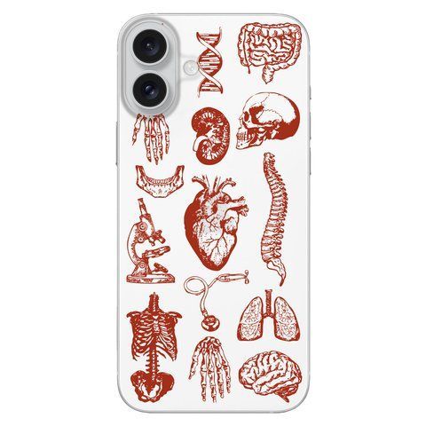 Чохол Red Anatomy для iPhone 16 Plus 109993 фото