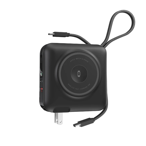 Power Bank WIWU Wi-P051 6 in 1 PD45W з БЗП+iWatch 15000 mAh 3767 фото