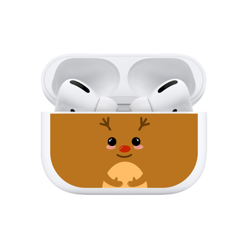 Чехол Новогодний Олень для AirPods Pro 3898 фото