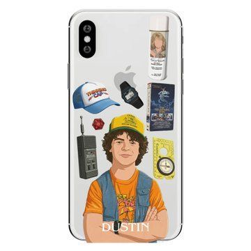 Чехол Stranger Things Dustin для iPhone X / iPhone XS 5022 фото