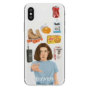 Чехол Stranger Things Eleven для iPhone X / iPhone XS 4774 фото