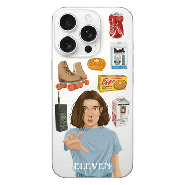 Чехол Stranger Things Eleven для iPhone 16 Pro 4674 фото