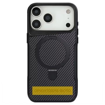 Чехол Metal Buttons with MagSafe Carbon Ring для Apple iPhone 17 Air 3760 фото