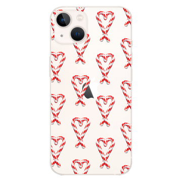 Чехол Candy Cane для iPhone 14 4235 фото