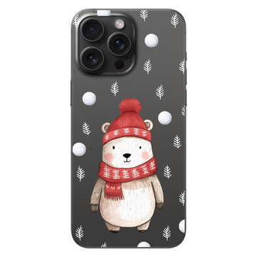 Чехол Winter Bear для iPhone 15 Pro 4056 фото