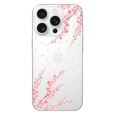 Чохол Classic Sakura для iPhone 16 Pro 5553 фото