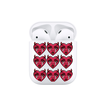Чехол Devil Heart для AirPods 1/2 3808 фото