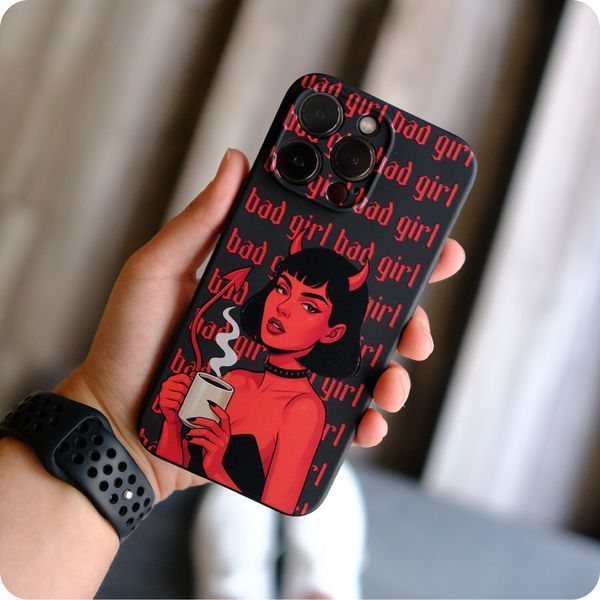 Чехол Bad Girl для iPhone X / iPhone XS 2401 фото