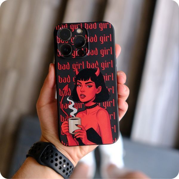 Чехол Bad Girl для iPhone X / iPhone XS 2401 фото