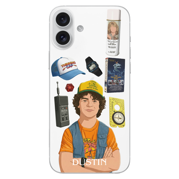 Чехол Stranger Things Dustin для iPhone 16 Plus 4930 фото