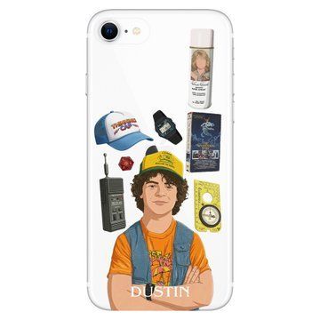 Чехол Stranger Things Dustin для iPhone SE 3 2022 / iPhone SE 2 2020 / iPhone 7 / iPhone 8 5030 фото