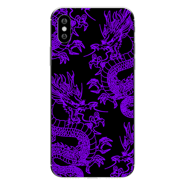 Чехол Purple Dragon для iPhone XS Max 1037 фото