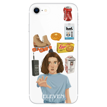 Чехол Stranger Things Eleven для iPhone SE 3 2022 / iPhone SE 2 2020 / iPhone 7 / iPhone 8 4782 фото