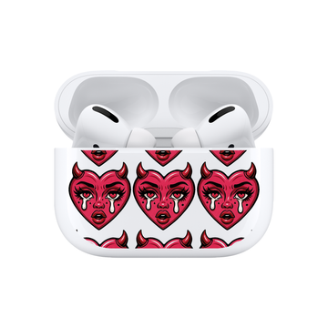 Чехол Devil Heart для AirPods Pro 3812 фото