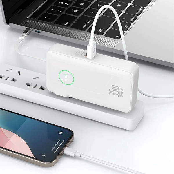 Power Bank WIWU Wi-P049 22.5W + PD35W з кабелем 10000 mAh 3769 фото