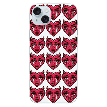 Чехол Devil Heart для iPhone 15 1538 фото