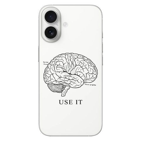 Чехол Brain для iPhone 16 109897 фото